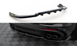 Central Rear Splitter (with vertical bars) Alfa Romeo Stelvio Quadrifoglio Mk1