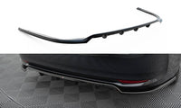 Central Rear Splitter (with vertical bars) Toyota Avensis Sedan Mk3 Facelift