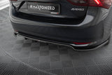 Central Rear Splitter (with vertical bars) Toyota Avensis Sedan Mk3 Facelift