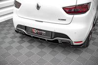 Central Rear Splitter (with vertical bars) Renault Clio RS Mk4