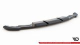 Central Rear Splitter (with vertical bars) Renault Clio RS Mk4