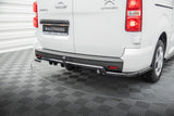 Central Rear Splitter (with vertical bars) Citroen Jumpy Mk3