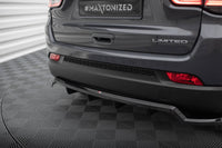 Central Rear Splitter (with vertical bars) Jeep Compass Limited Mk2 Facelift