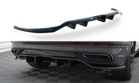 Central Rear Splitter (with vertical bars) Volkswagen Tiguan R-Line Mk2 Facelift