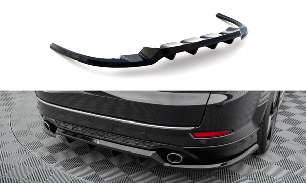 Central Rear Splitter (with vertical bars) Ford Mondeo ST-Line Mk4 Facelift