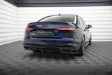 Central Rear Splitter (with vertical bars) V.2 Audi A4 S-Line B9 Facelift