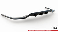 Central Rear Splitter (with vertical bars) V.2 Audi A4 S-Line B9 Facelift