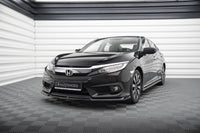 Front Splitter V.2 Honda Civic Mk10