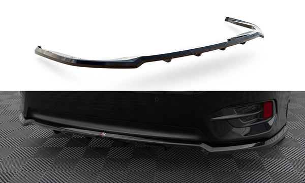 Central Rear Splitter (with vertical bars) Honda Civic Mk10