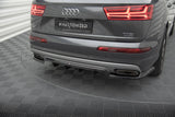 Central Rear Splitter (with vertical bars) Audi Q7 Mk2