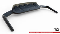 Central Rear Splitter (with vertical bars) Audi Q7 Mk2