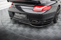 Central Rear Splitter (with vertical bars) Porsche 911 Turbo 997