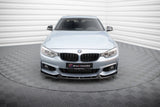 Front Splitter V.4 BMW 4 Coupe / Gran Coupe / Cabrio M-Pack F32 / F36 / F33