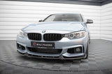 Front Splitter V.4 BMW 4 Coupe / Gran Coupe / Cabrio M-Pack F32 / F36 / F33