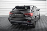 Central Rear Splitter (with vertical bars) Audi Q3 Sportback F3