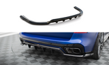 Central Rear Splitter (with vertical bars) V.1 BMW X5 M-Pack G05 Facelift