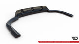 Central Rear Splitter (with vertical bars) V.1 BMW X5 M-Pack G05 Facelift