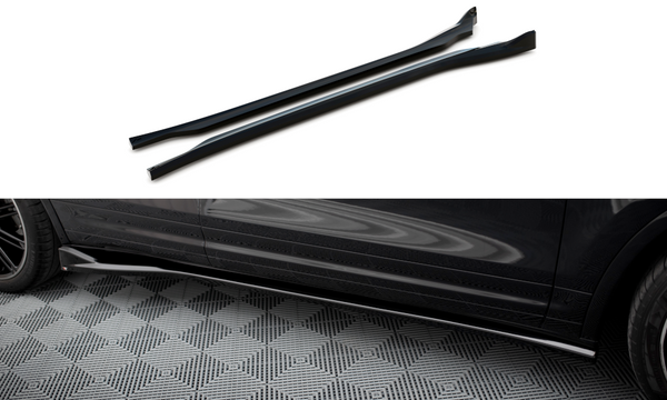 Side Skirts Diffusers Porsche Cayenne Mk2 Facelift