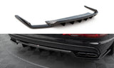 Central Rear Splitter (with vertical bars) Audi SQ7 Mk2