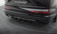 Central Rear Splitter (with vertical bars) Audi SQ7 Mk2