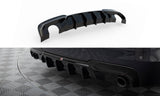 Rear Valance V.2 BMW 5 M-Pack F10 (Version with two single exhausts)