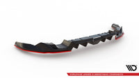 Central Rear Splitter (with vertical bars) V.2 Toyota GR86 Mk1