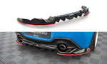 Central Rear Splitter (with vertical bars) V.2 Toyota GR86 Mk1