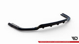 Central Rear Splitter (with vertical bars) V.1 BMW X6 M-Pack G06 Facelift