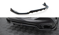 Central Rear Splitter (with vertical bars) V.2 BMW X6 M-Pack G06 Facelift