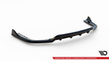 Central Rear Splitter (with vertical bars) V.2 BMW X6 M-Pack G06 Facelift