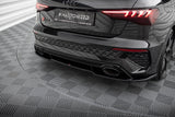 Central Rear Splitter Audi RS3 Sportback 8Y