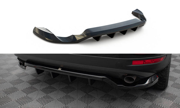 Central Rear Splitter (with vertical bars) Volkswagen Touareg Mk2