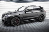 Side Skirts Diffusers BMW X3 M F97 Facelift