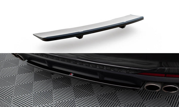 Central Rear Splitter (with vertical bars) Audi S4 B9 Facelift