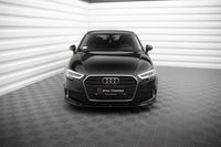 Front Splitter V.2 Audi A3 Sportback 8V Facelift