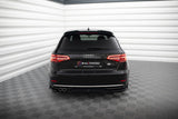 Rear Side Splitters Audi A3 Sportback 8V Facelift