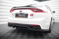 Central Rear Splitter (with vertical bars) Kia Stinger Mk1