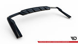 Central Rear Splitter (with vertical bars) V.2 Mercedes-AMG GLC 63 SUV X253