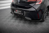 Central Rear Splitter (with vertical bars) Toyota Corolla Hatchback Mk12