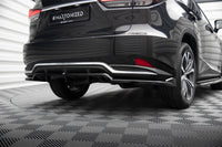 Central Rear Splitter (with vertical bars) Lexus RX Mk4 Facelift