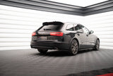 Central Rear Splitter for Audi A6 Avant C7