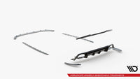 Set od Carbon Splitters Audi RS3 8Y Sedan