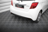 Central Rear Splitter Toyota Yaris Mk3 Facelift