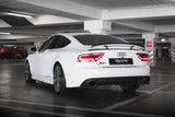 Rear Side Splitters V.2 Audi RS7 C7 Facelift