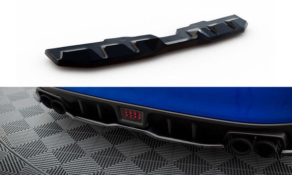 Central Rear Splitter for V.2 Subaru WRX STI Mk1