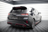 Central Rear Splitter (with vertical bars) Kia Ceed GT Mk3 Facelift