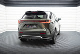 Central Rear Splitter (with vertical bars) Lexus NX F-Sport Mk2