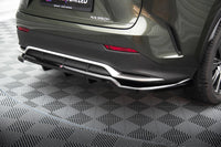 Central Rear Splitter (with vertical bars) Lexus NX F-Sport Mk2