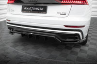 Central Rear Splitter (with vertical bars) Audi Q8 S-Line Mk1