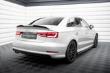 Spoiler Cap 3D Audi A3 / A3 S-Line / S3 / RS3 Sedan 8V